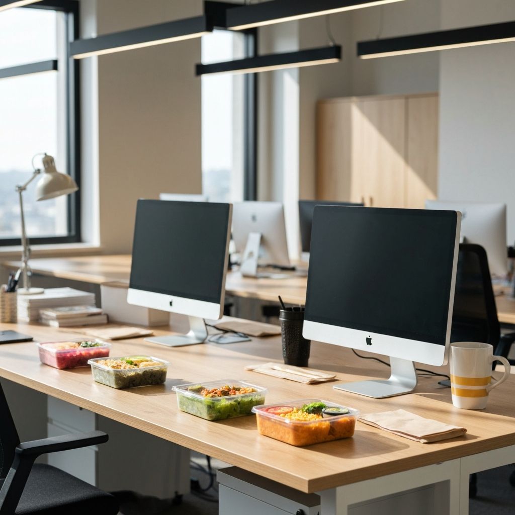 Meals in coworking space